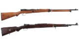 Two Bolt Action Rifles