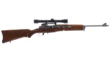 Ruger Mini-14 Semi-Automatic Rifle with Weaver Scope