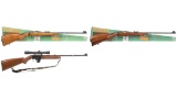 Three Brno Arms Rifle
