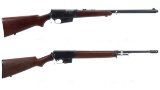 Two Semi-Automatic Rifles