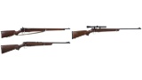 Three Bolt Action Rifles