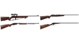 Four Rimfire Rifles