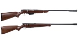 Two Bolt Action Shotguns