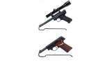 Two Semi-Automatic .22 Caliber Pistols
