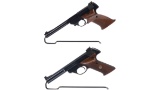 Two High Standard Semi-Automatic Pistols