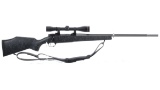 Weatherby Mark V Bolt Action Rifle with Leupold Scope