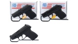 Three Kel Tec Semi-Automatic Pistols -A) Kel Tec P3AT Pistol with Box