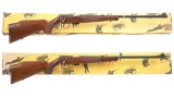 Two Savage/Anschutz Model 164M Sporter Bolt Action Rifles