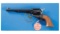 Engraved Colt U.S. Model 3rd Gen Single Action Army Revolver