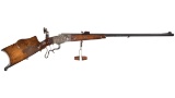 H. Burgsmuller & Sohne System Burgsmuller Schuetzen Rifle