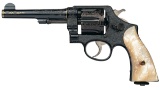 Engraved & Gold Inlaid U.S. Smith & Wesson Model 1917 Revolver