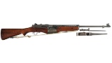 World War II U.S. Army Johnson Model 1941 Semi-Automatic Rifle