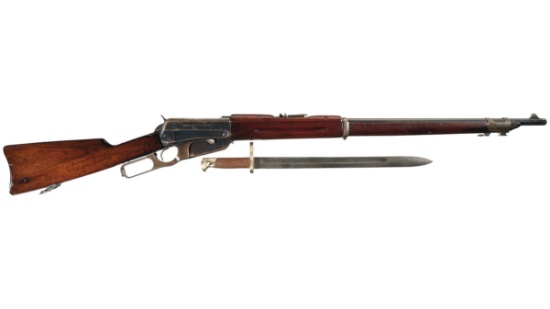 Colorado National Guard Marked Winchester Model 1895 Musket