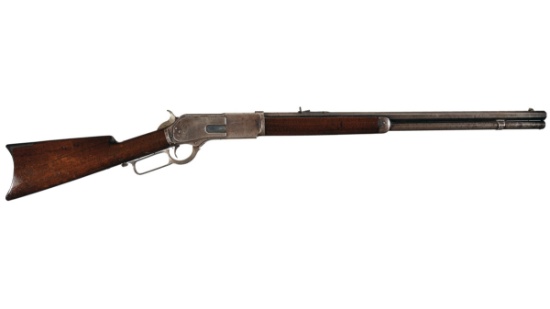 Winchester First Model 1876 "Open Top" Lever Action Rifle