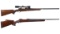 Two Bolt Action Sporting Rifles