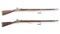 Two Civil War Whitney Percussion Rifle-Muskets with Bayonets