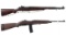 Two U.S. Military Semi-Automatic Long Guns