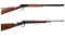 Two Winchester Lever Action Rifles