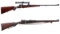 Two European Bolt Action Sporting Rifles