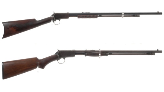 Two Winchester Slide Action Rifles