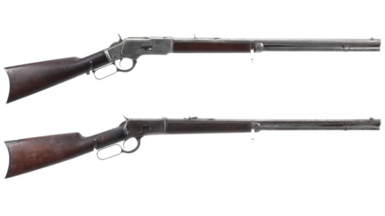 Two Winchester Lever Action Rifles