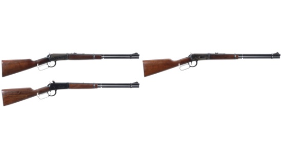 Three Winchester Model 94 Lever Action Carbines