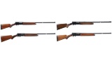 Four Belgian Browning Auto-5 Semi-Automatic Shotguns