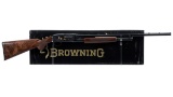 Engraved and Gold Inlaid Browning Model 12 Grade V Shotgun