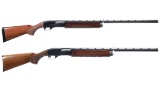 Two Remington Model 1100 Semi-Automatic Shotguns