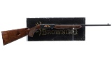 Engraved and Gold Inlaid Browning Auto-22 High Grade Rifle