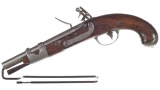 U.S. Simeon North Model 1816 Flintlock Pistol