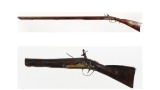 Two Flintlock Firearms