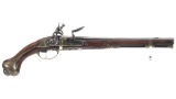 Mid-18th Century French L. Valet Flintlock Pistol