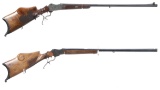 Two German Schuetzen Rifles