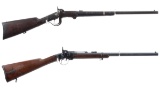 Two U.S. Civil War Breech Loading Percussion Carbines