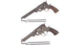 Two Civil War Era Starr Percussion Revolvers