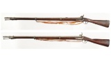 Two Documented U.S. Percussion Rifled Muskets with Bayonets