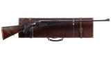 Engraved Alexander Henry Double Rifle with Case