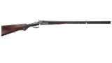Engraved A. Hiller Back Action Cape Gun