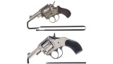 Two American Double Action Revolvers