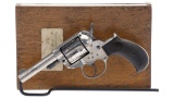 Cased Etched Panel Colt London Sheriff's Model 1877 Revolver