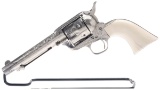 Factory Engraved Antique Colt Single Action Army Revolver