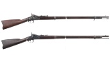 Two U.S. Springfield Trapdoor Rifles