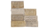 Seven Boxes of Frankford Arsenal Handgun Cartridges