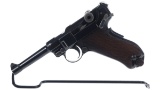 DWM Model 1906 Royal Portuguese Navy Contract Luger Pistol