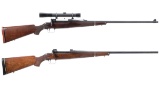 Two Ross Rifle Co. Bolt Action Rifles