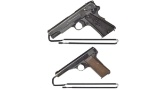 Two World War II German Proofed Semi-Automatic Pistols