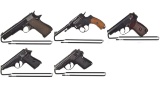 Five European Semi-Automatic Pistols