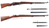 Two Mauser Bolt Action Military Rifles