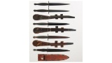 Five British Combat Daggers